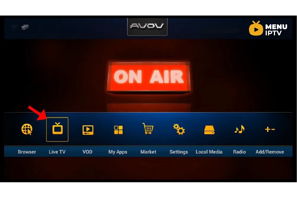 How to setup IPTV on AVOV TVOnline Box