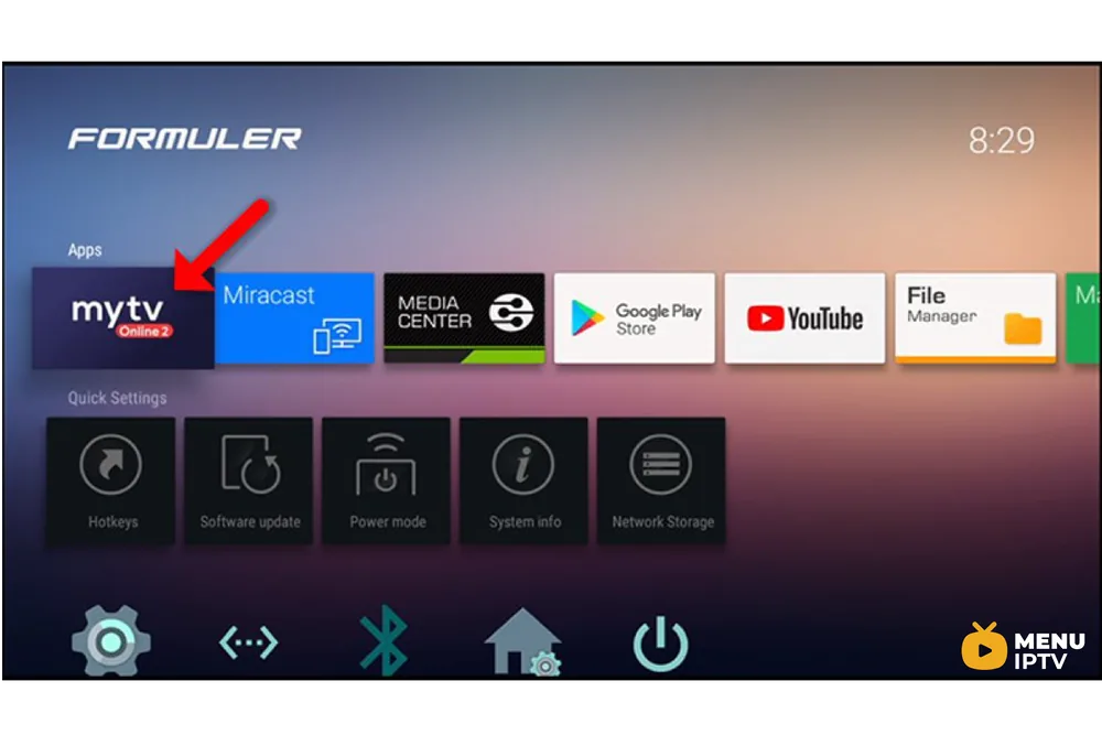 How to setup IPTV on FormulerZ8 box via MYTV Online 2 app