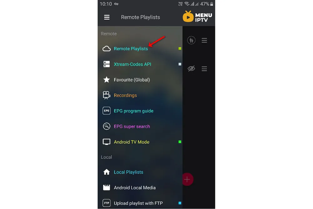 How to setup IPTV on GSE via Remote Playlist