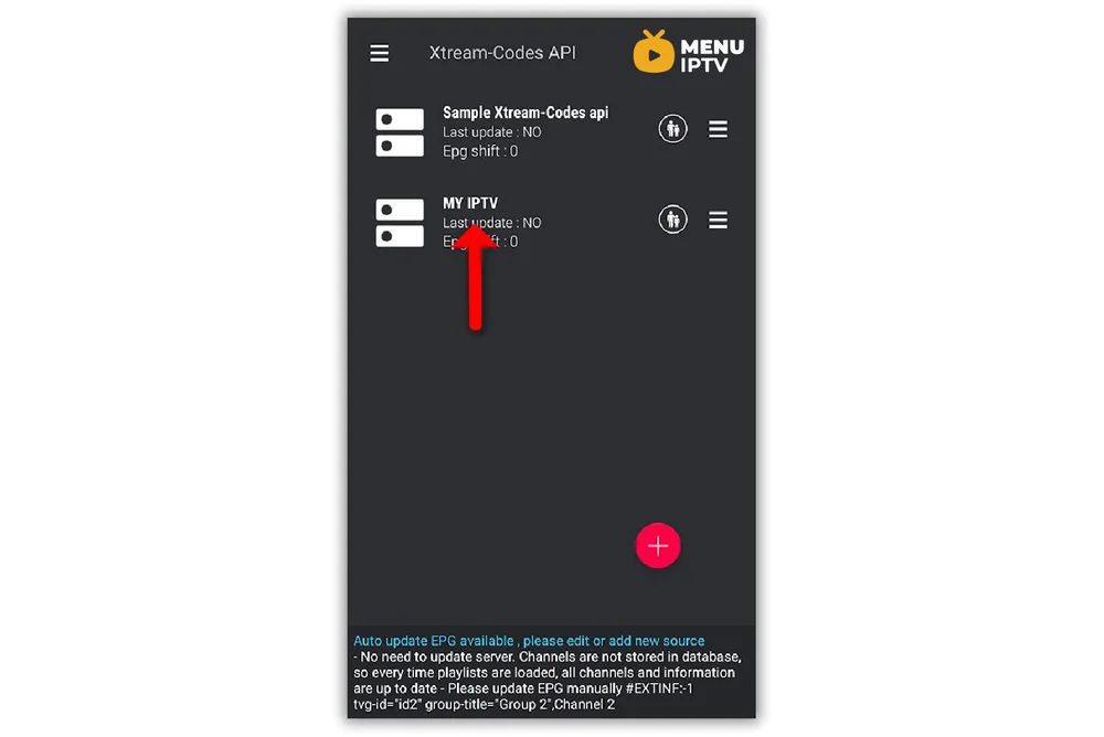 How to setup IPTV on GSE via Xtream Codes API