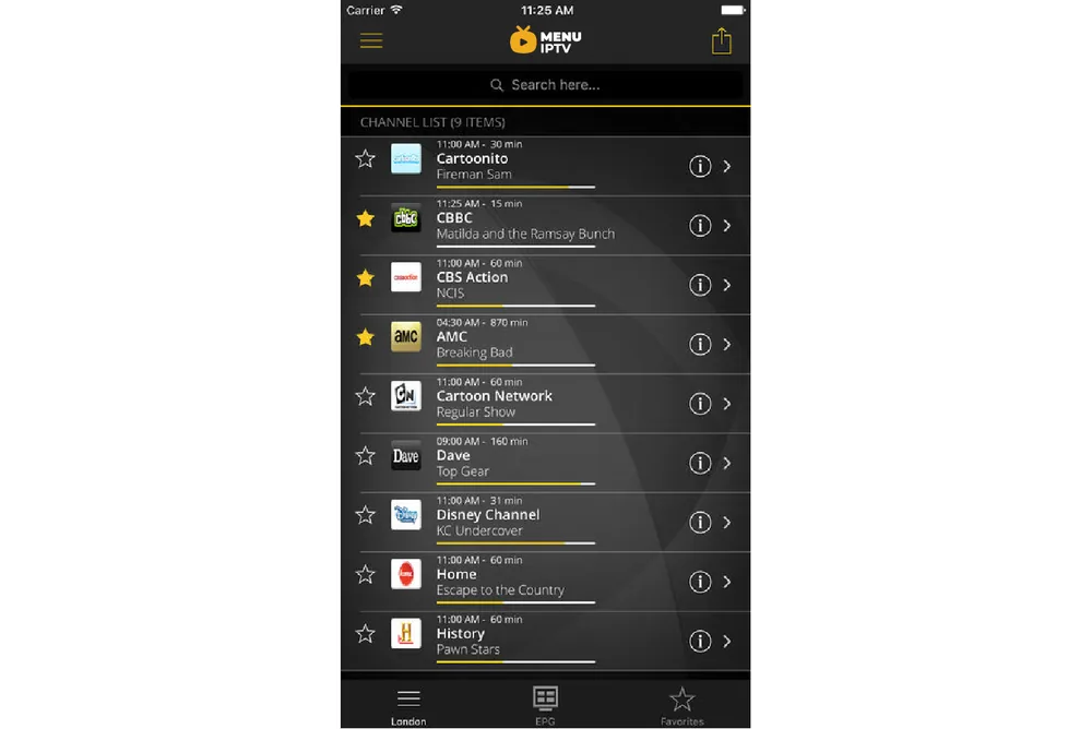 How to setup IPTV on iOS via Cloud Stream IPTV 85