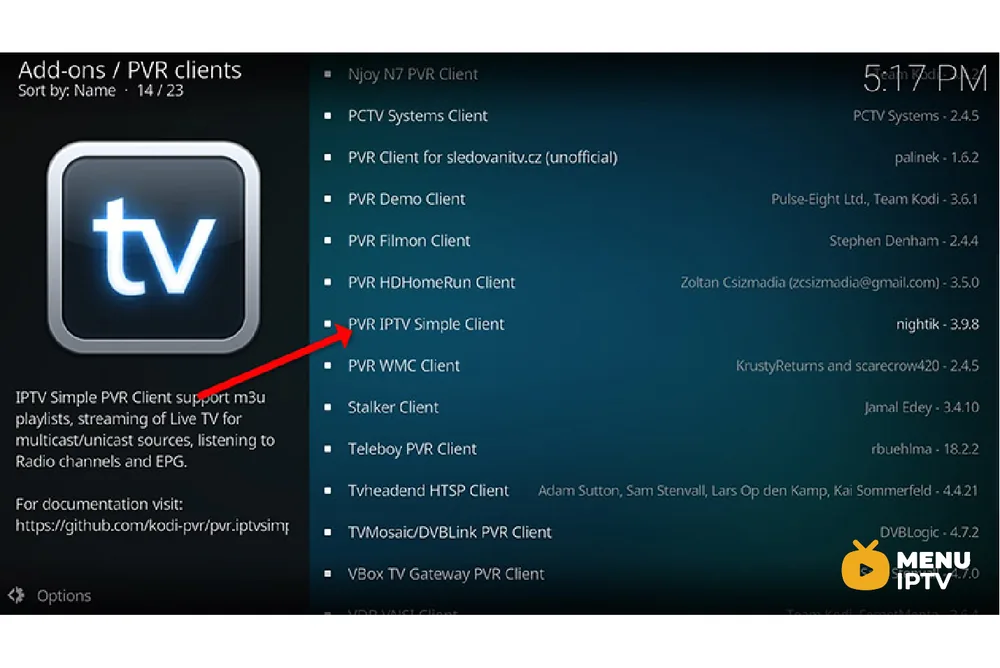 How to setup IPTV on Kodi