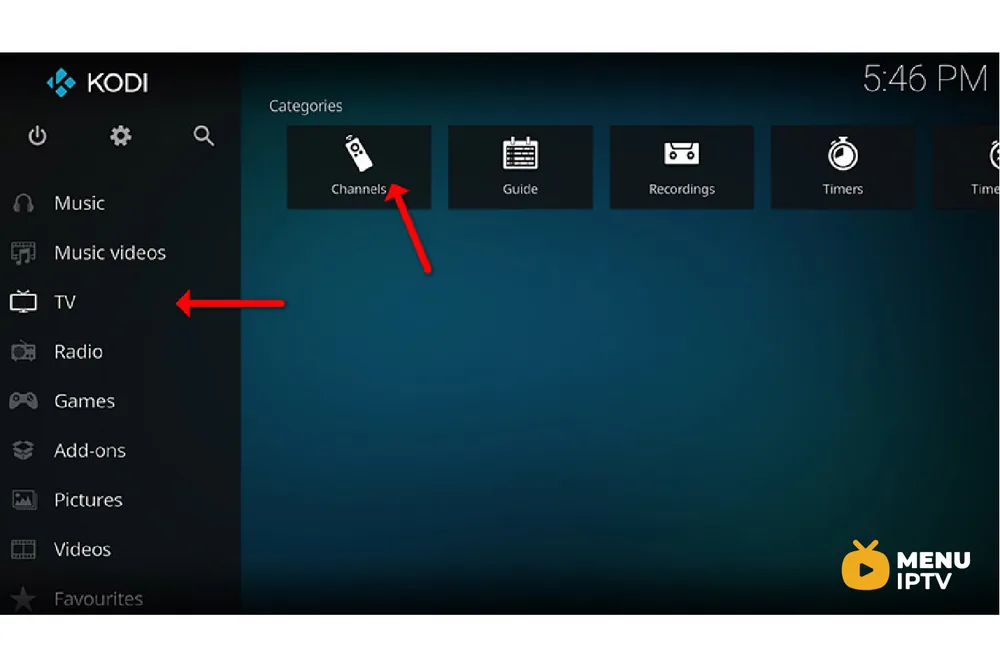 How to setup IPTV on Kodi
