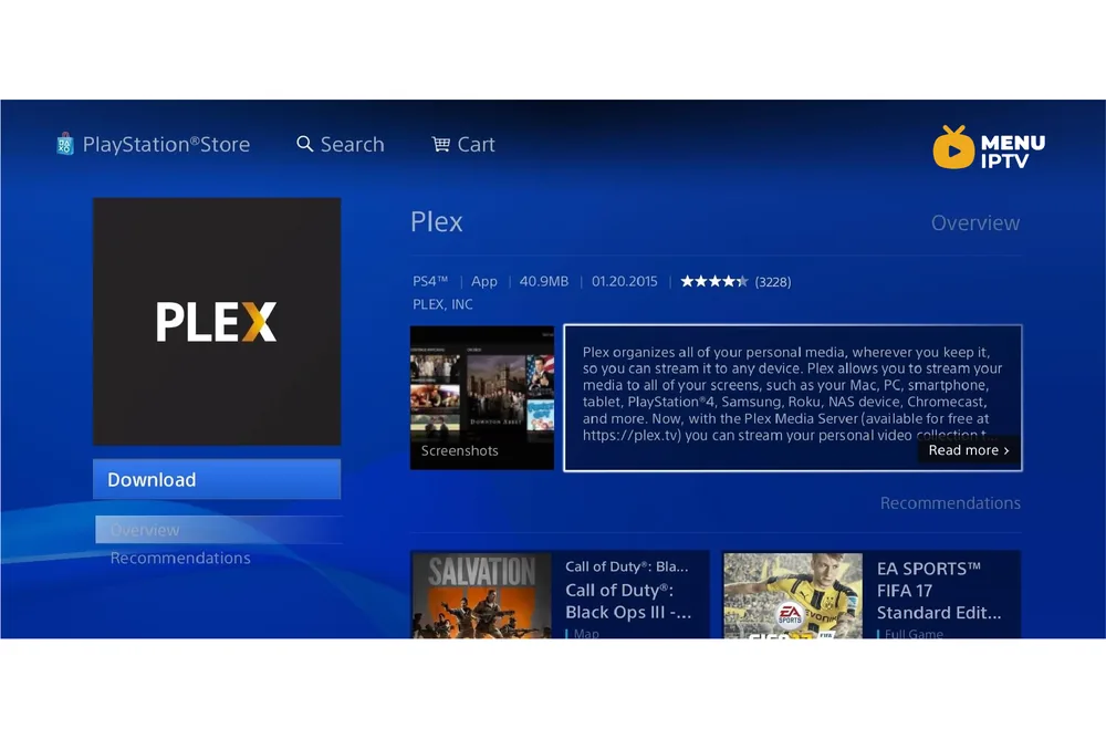 How to setup IPTV on PS4 via Plex