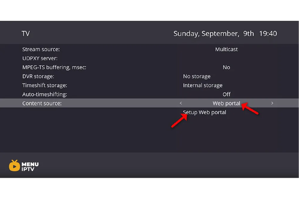 How to setup IPTV on TVIP Box