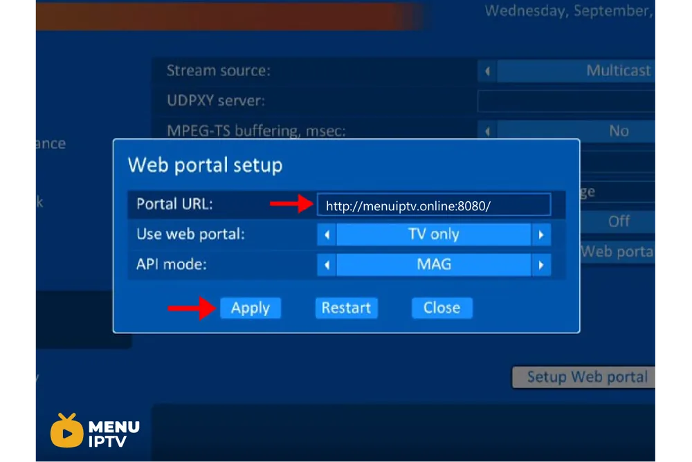 How to setup IPTV on TVIP Box