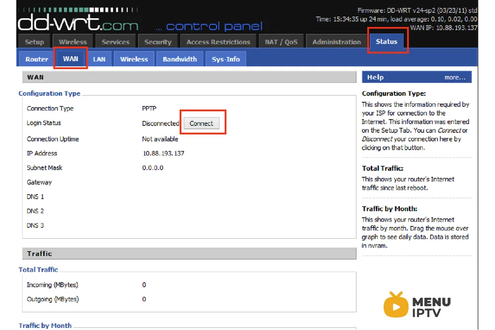 How to setup VPN on a DD WRT router